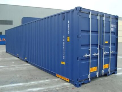 Contenedor de envío de doble puerta de 40 pies