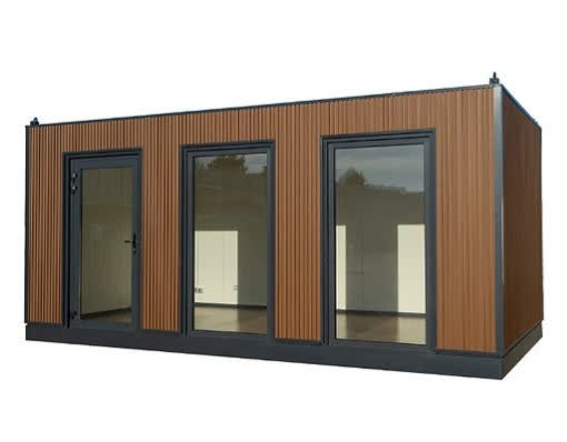 Contenedor de oficina 6×3 metros modelo Milán